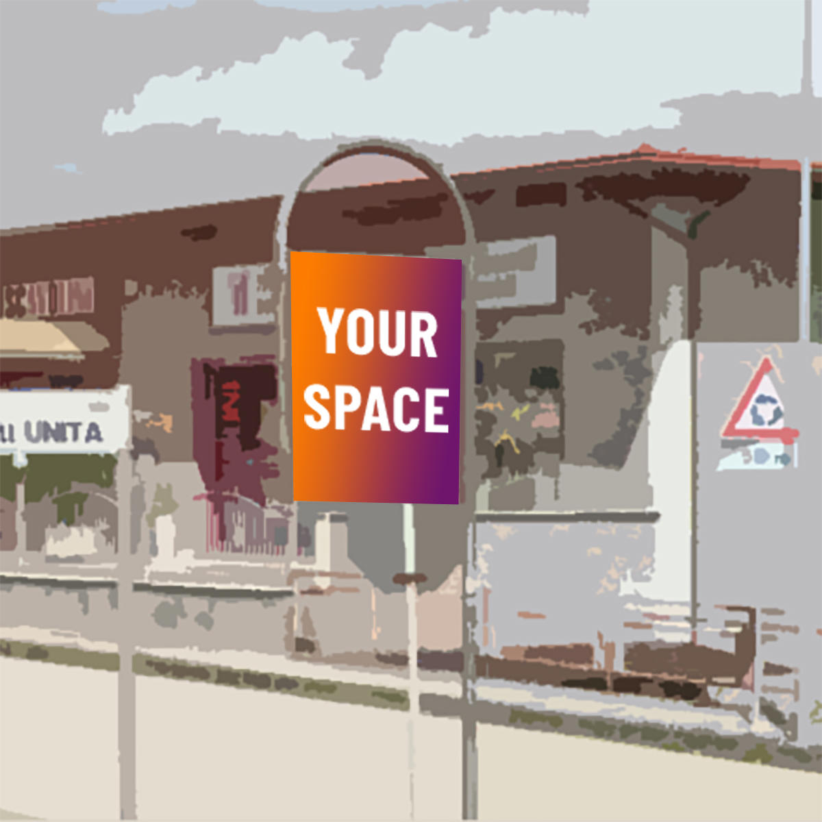 SPAZIO PUBBLICITARIO PALINA BUS 100 x 140 (APICE) Dal 12/10/2026 al 10/10/2027 364 giorni